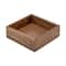 Seville Classics 6" x 6" x 2" Acacia Wood Drawer Organizer